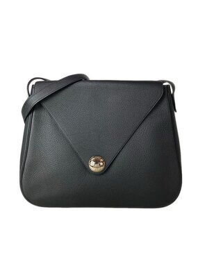 Hermes Shoulder Bag Christine Black Silver